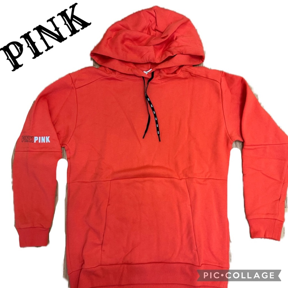 Vs PINK Oversized Active Pullover Hoodie NEW